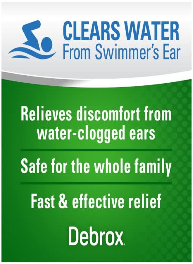 Debrox Swimmer's Ear Drying Drops for Adults & Kids, 1 Fl oz. (Pack of 6) - Image 3